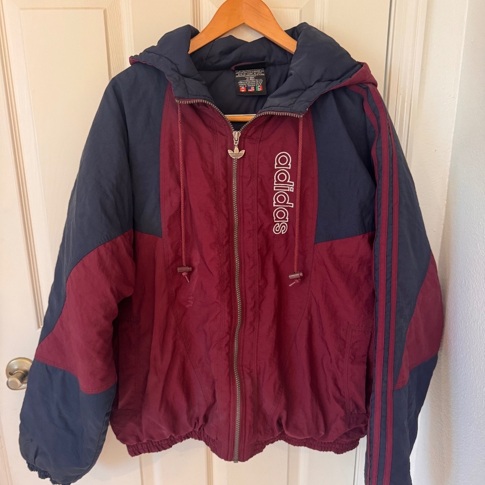 Vintage Adidas Puffer Jacket Unisex
